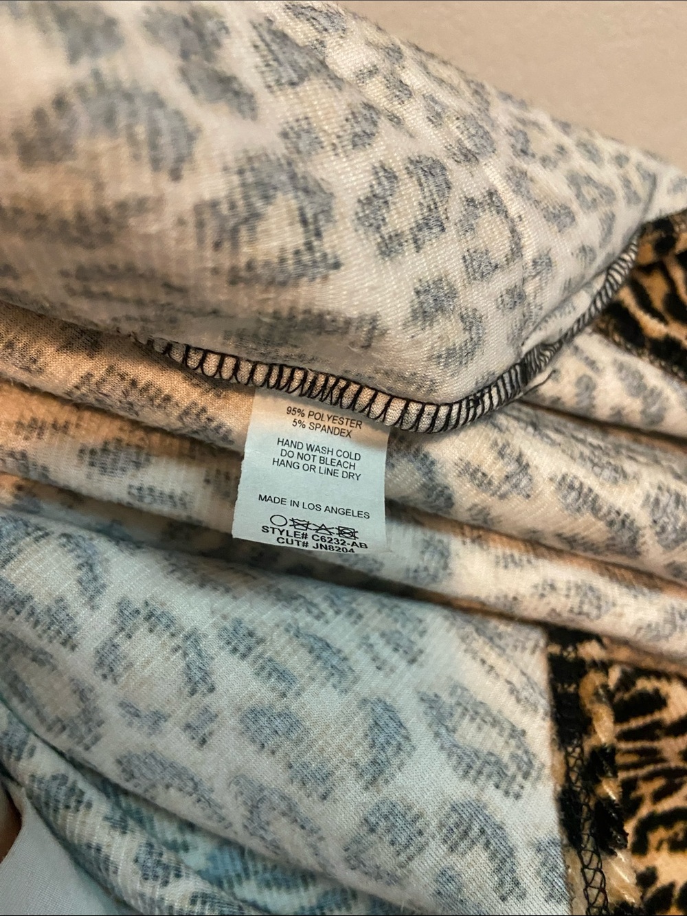 Lightweight Leopard Print Open Cardigan - Beige & Black - Picture 2 of 5